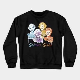 Golden Girls  Vintage Color Crewneck Sweatshirt